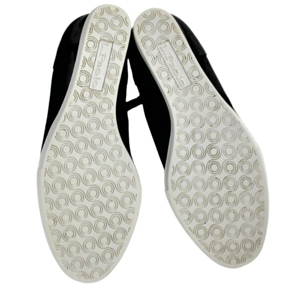 Linea Paolo Felicia Dark Gray & Black Camo Low Wedge Ankle Bootie, Size … - Picture 9 of 11